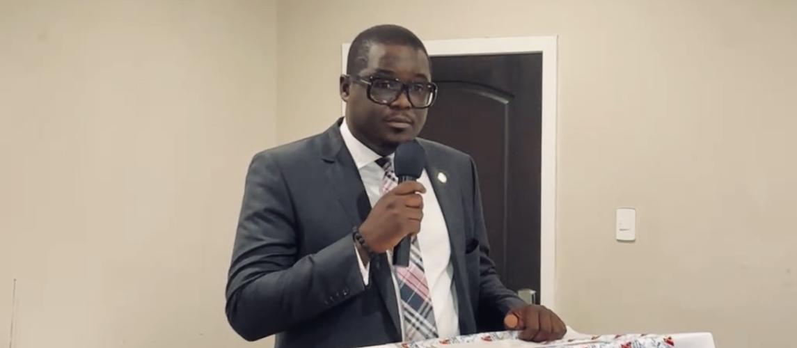 Mr. Stephen R. Johnson, DDG-Admin. reading his special statement