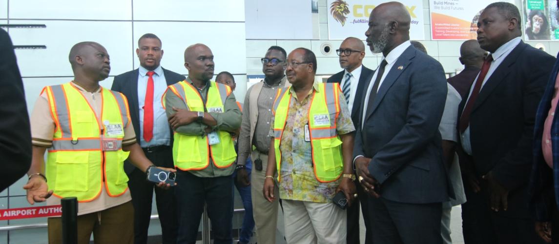 Director General Dennis’ Call to Action Sparks House Speaker Koon’s Urgent Visit to the Roberts International Airport.