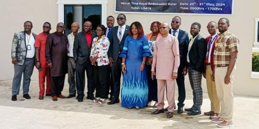 LCAA Participants and the ICAO-WACAF Mission Group Picture